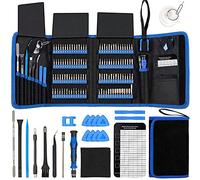 Pardarsey Juego de destornilladores de precisión electrónica de 142 piezas con kit de herramientas de reparación magnética de 120 puntas compatible con iPhone, MacBook, computadora, laptop, PC, tablet, PS4, Xbox, Nintendo