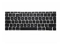 Pardarsey Juego de teclas de repuesto para teclado del Reino Unido QWERTY compatible con MacBook Pro Retina de 13 pulgadas A1706 A1707 de 15 pulgadas
