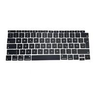 Pardarsey Juego de teclas de repuesto QWERTZ para teclado alemán compatible con MacBook Pro Retina de 13 pulgadas y 15 pulgadas A1706 y A1707 del Reino Unido