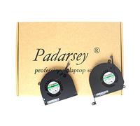 Pardarsey Ventilador de refrigeración de CPU del lado izquierdo y derecho A1286 de 15 pulgadas 2008 2009 2010 2011 2012 compatible con MacBook Pro
