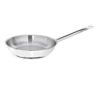 PARDINI Albergo - Sartén (Acero Inoxidable, 1 asa, 36 cm), Color Plateado