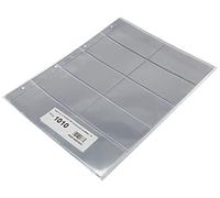 PARDO 101000 - Pack de 10 fundas para colección variada, 10 alojamientos