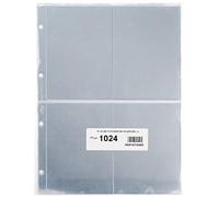 PARDO 102400 - Pack de 10 fundas verticales para colección variada, 4 alojamientos