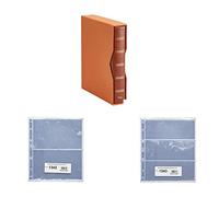 Pardo 1340 - Album Para Colección Billetes Universales + 10 Fundas 134200 + 10 Fundas 134300 (Marrón)