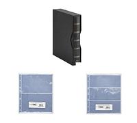Pardo 1340 - Album Para Colección Billetes Universales + 10 Fundas 134200 + 10 Fundas 134300 (Negro)