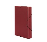 Pardo 153008 - Carpeta de proyectos, con gomas, 30 mm, color rojo