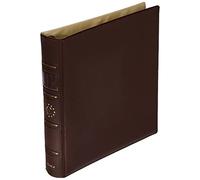 Pardo 170005 - Album para colección monedas euro, color burdeos