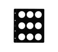 PARDO 77100 - Pack de 12 fundas monedas tipo claraboya, 9 alojadores