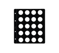 PARDO 77300 - Pack de 12 fundas monedas tipo claraboya, 20 alojadores