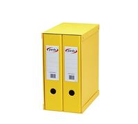 Pardo 924208 - Modulo de 2 archivadores folio, color amarillo