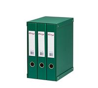 Pardo 924304 - Modulo de 3 archivadores folio, color verde