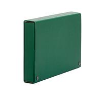 PARDO 963004 - Carpeta proyectos lomo 30 cierre broches, color verde