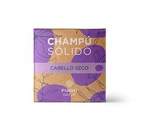 Pardo Champú Sólido para Cabello Seco y Encrespado 60 g - Champú en Pastilla con Aceite de Argán, Ingredientes Naturales, Hidratación y Brillo para Uso Diario, Cruelty Free y Plastic Free