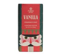 PARDO NAVIDAD - CHRISTMAS VANILLA CASCANUECES 260g. pastilla de jabon de manos con fragancia dulce y reconfortante, inspirada en la vainilla clásica.