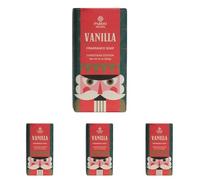 PARDO NAVIDAD - CHRISTMAS VANILLA CASCANUECES 260g. pastilla de jabon de manos con fragancia dulce y reconfortante, inspirada en la vainilla clásica. (Paquete de 4)