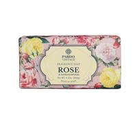 Pardo Vintage ‘Jabón con fragancia - Rosa y sándalo’ - Pardo Jabón Natural - 260 g - Pastilla de jabón sólido de 260 gramos a base de ingredientes naturales