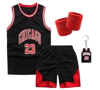 Pardofelis Camiseta de baloncesto para hombre, ropa de entrenamiento de baloncesto sin mangas transpirable, camiseta deportiva de baloncesto chaleco y pantalones cortos con juego de 2 muñequeras