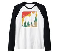 Pardon My French Fun Frenchie Bulldog, Cachorro, Amante de los Perros Camiseta Manga Raglan