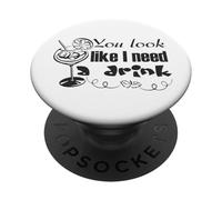 Parece Que Necesito una cotización de Bebida PopSockets PopGrip Adhesivo