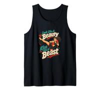 Parece una Patada de Belleza como un Luchador de Bestias Camiseta sin Mangas