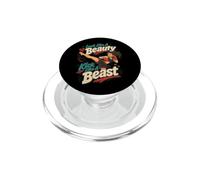 Parece una Patada de Belleza como un Luchador de Bestias PopSockets PopGrip para MagSafe