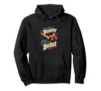 Parece una Patada de Belleza como un Luchador de Bestias Sudadera con Capucha