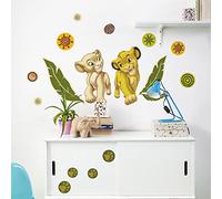 Pared de pared Simba and Nala 50 x 70 cm, 17 tlg.