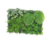 pared de plantas artificiales decoración de la pared verde telón de fondo de la pared de hierba panel de pared Muro de vegetación artificial pared de césped artificial flor de seda