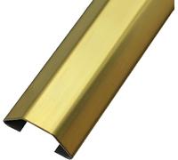 Pared del piso del canal de cables, cables de Metal for ocultar cables en interiores, cubiertas de cables, organizador for ocultar cables, Kit de gestión autoadhesivo(Gold 1.5m/5ft,2)