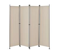 Pared divisoria / biombo modica exterior - acero / poliéster - 215 x 170 cm - color arena [pro.tec]