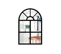 Pared Forma Ventana para Salón Dormitorio Pared Forma Ventana | para madera para robusto, para superficie acrílica segura, ligero, sin roturas, acabado elegante blanco(Black)