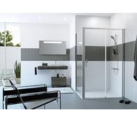 Pared lateral cuadrada HÜPPE Classics 2 EasyEntry para puerta corredera, anch...