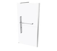 Pared lateral cuadrada HÜPPE Duplo pure Walk-In 1 pieza, ancho: 100 cm,