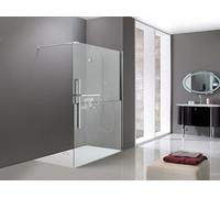 Pared lateral cuadrada HÜPPE Duplo pure Walk-In 1 pieza, ancho: 100 cm,