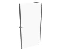 Pared lateral HÜPPE Select+ Frame independiente, barra transversal, grosor de...