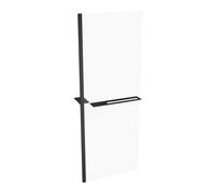 Pared lateral HÜPPE Select+ independiente, grosor de vidrio de 10 mm, ancho 7...