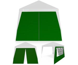Pared Lateral Pabellón Plegable Capri Set de 2 Verde 3x3m