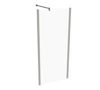 Pared lateral pura de diseño HÜPPE, para puerta abatible, ancho 800 mm, altur...