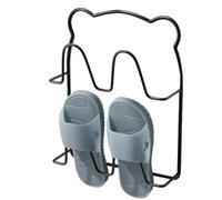 Pared para almacenamiento de zapatos, soporte para zapatillas,Adhesivo para colgadores de zapatos de pared de metal - Colgador de pared multifuncional para zapatos, organizador de zapatos adhesivo par