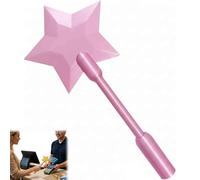 Pared para tarjetas de crédito, 3D impresas para pagar, Star Magic Wands Contactless Payment Card Holder for Tap-to-Pay Credit & Debit Cards, Novelty Gift (Pink)