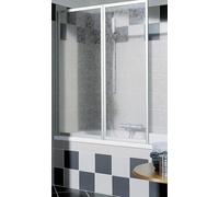 Pared plegable Kermi VARIO 2000 FW2 06014, V2FW2060141AK, Color: Plata Mate Brillo Real Glass transparente