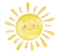 Pared solar de dibujos animados de PVC para dormitorio de niños, porche y paredes del hogar, ilumina los espacios de vida con patrones decorativos de sol, fácil de y quitar