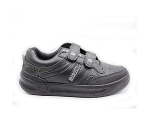 Paredes VELCRO Zapatillas deportivas de piel, suela de goma,color liso,clásica,correa adhesiva para caballero