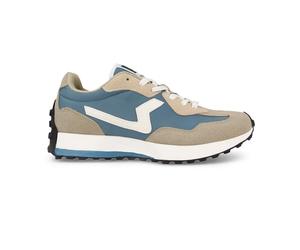 Paredes - Zapatillas Casual Hombre Berzosa Beige-Turquesa - 43