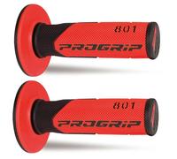 Pareja 2 Manijas Progrip 801 Rojas Gel D.22-25 Universales Cross Motocross