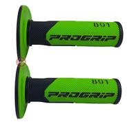 Pareja 2 Manijas Progrip 801 Verde Gel D.22-25 Universales Cross Motocross