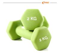 Pareja 2 Pesas Gimnasio Pesos Pilates Yoga Casa Pesos Antideslizante Neopreno