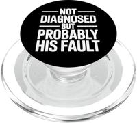 Pareja a Juego Culpa Relación Humor PopSockets PopGrip para MagSafe