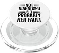 Pareja a Juego Culpa Relación Humor PopSockets PopGrip para MagSafe