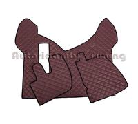 Pareja De Alfombrillas + Funda De Ecopiel Marrón Renault Premium Desde 2005